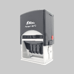 مهر تاریخ دار به همراه نوشته