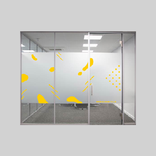 چاپ شیشه مات کن