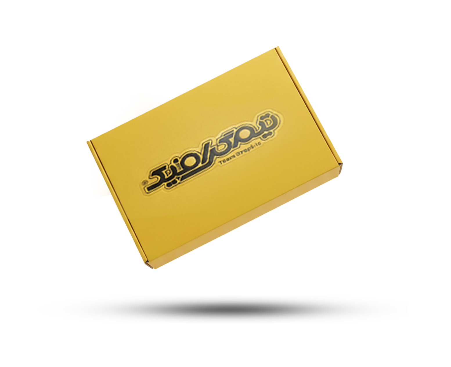 لیبل یووی دی تی اف روی جعبه کیبوردی