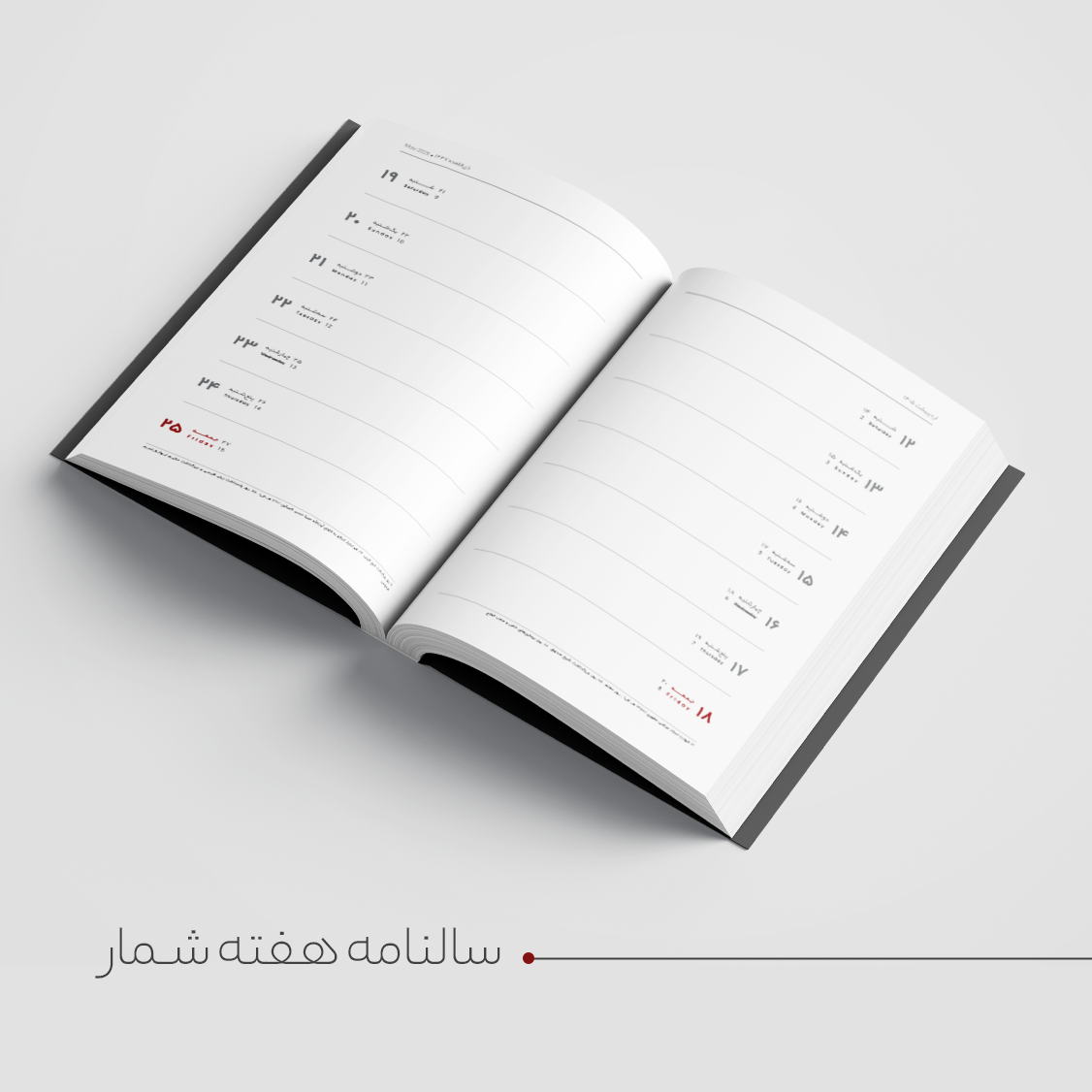 سالنامه رقعی