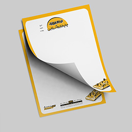 سربرگ A4 سایز غیر دقیق