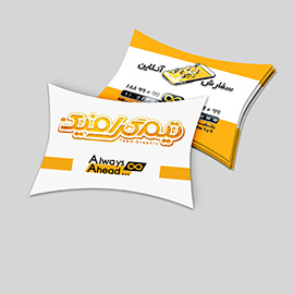 کارت ویزیت لمینت برجسته طلاکوب قالب دار اختصاصی