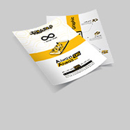 طراحی تراکت رنگی