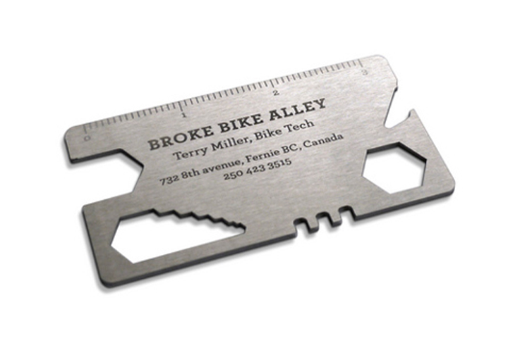 کارت ویزیت Broke Bike Alley