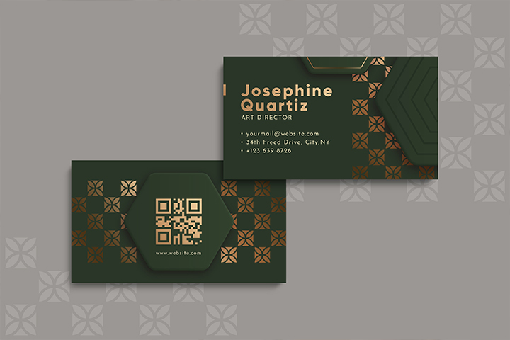 مشخصات کارت ویزیت