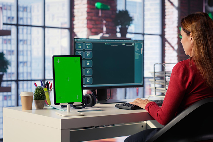 بهترین سایز مانیتور برای طراحی