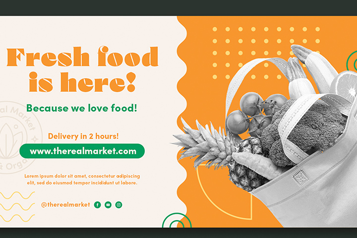 بهترین تبلیغات برای سوپرمارکت